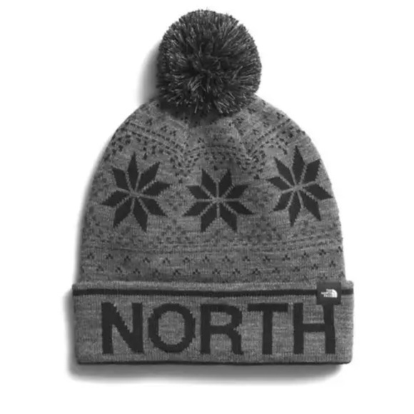The North Face Other - The North Face Kids' Ski Tuke color Med Grey Heather NWT pull on w/Pom perfect M